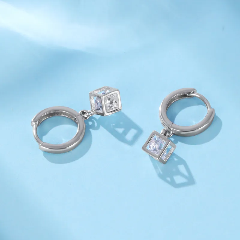 LAOYINJIANG S925 Hoop Earrings Women's-5