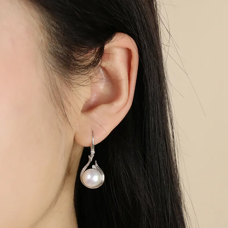 LAOYINJIANG S925 Silver Earrings Women's-2