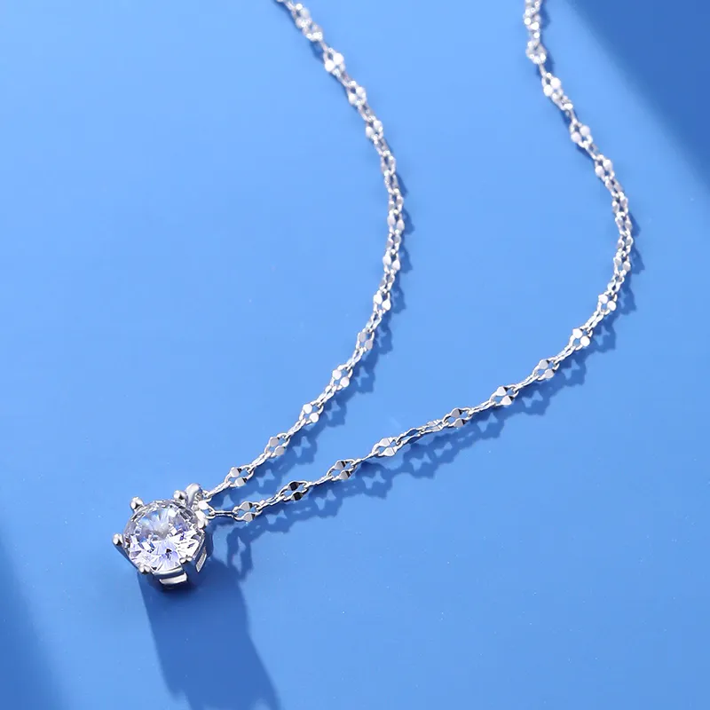 LAOYINJIANG 925 Sterling Silver Necklaces Women's-1