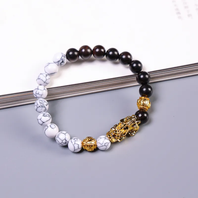 WUDE Ebony Wooden Bracelets Unisex-4
