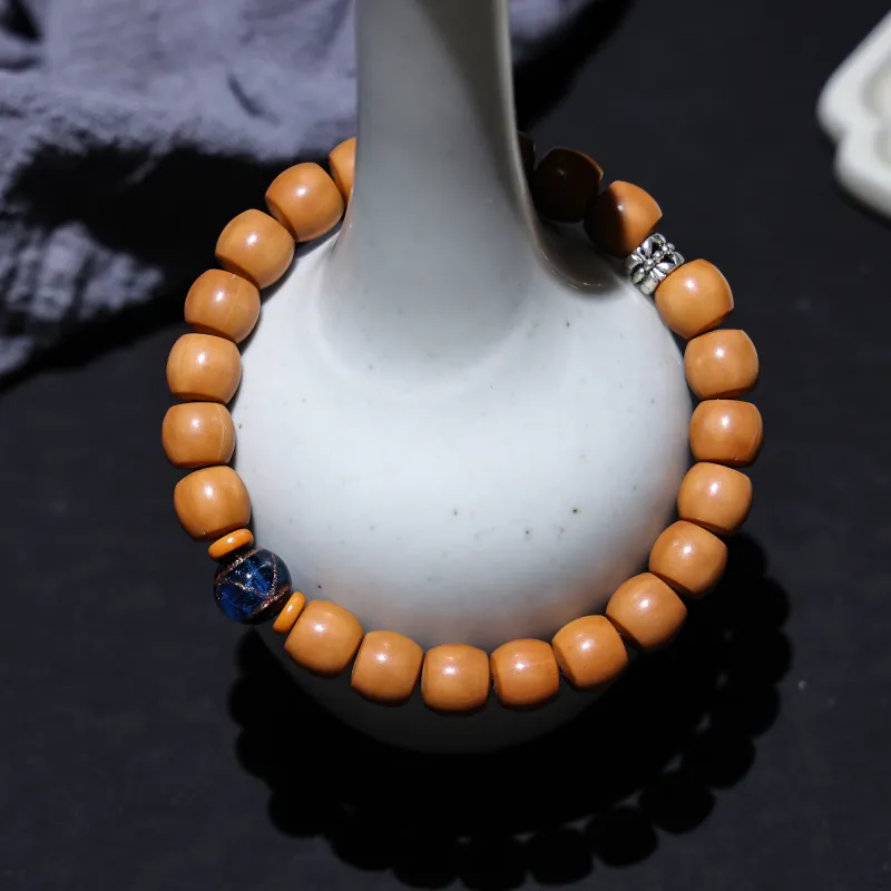 WUDE Monkey Head Walnut Wooden Bracelets Unisex-62