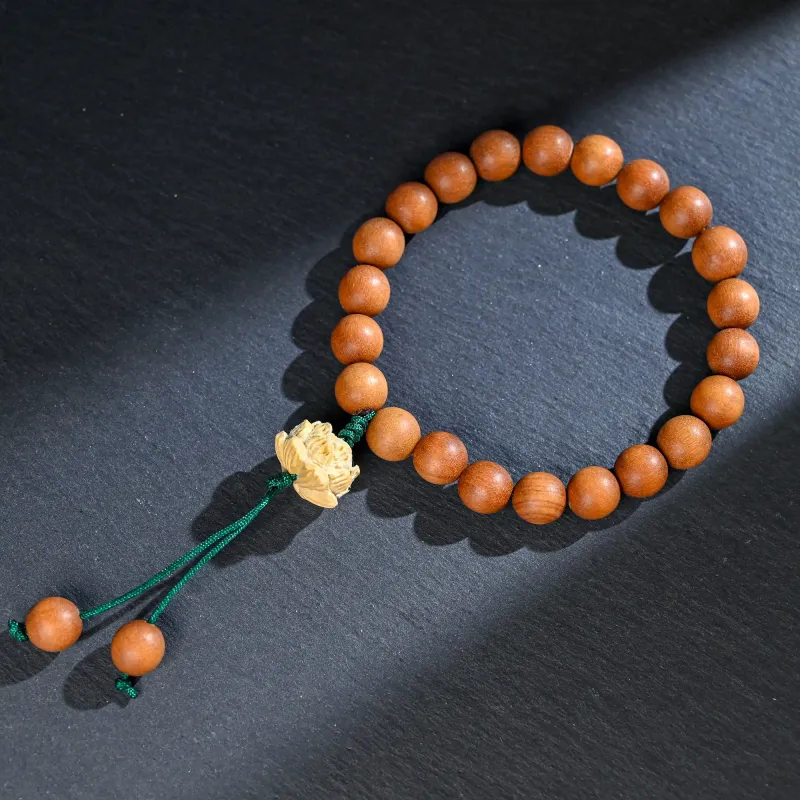 WUDE Barbie Sandalwood Wooden Bracelets Unisex-2