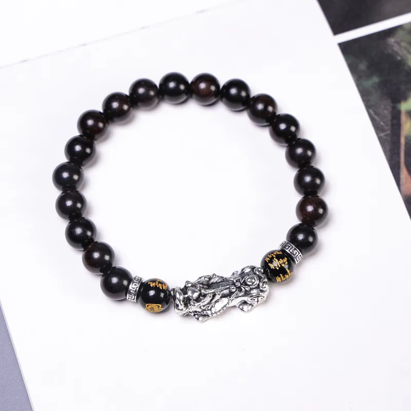 WUDE Ebony Wooden Bracelets Unisex-1