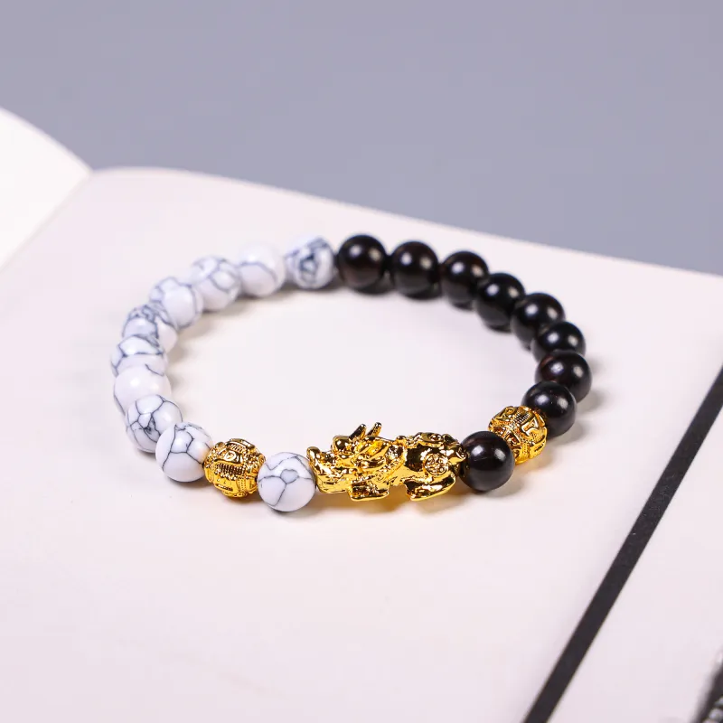 WUDE Ebony Wooden Bracelets Unisex-6