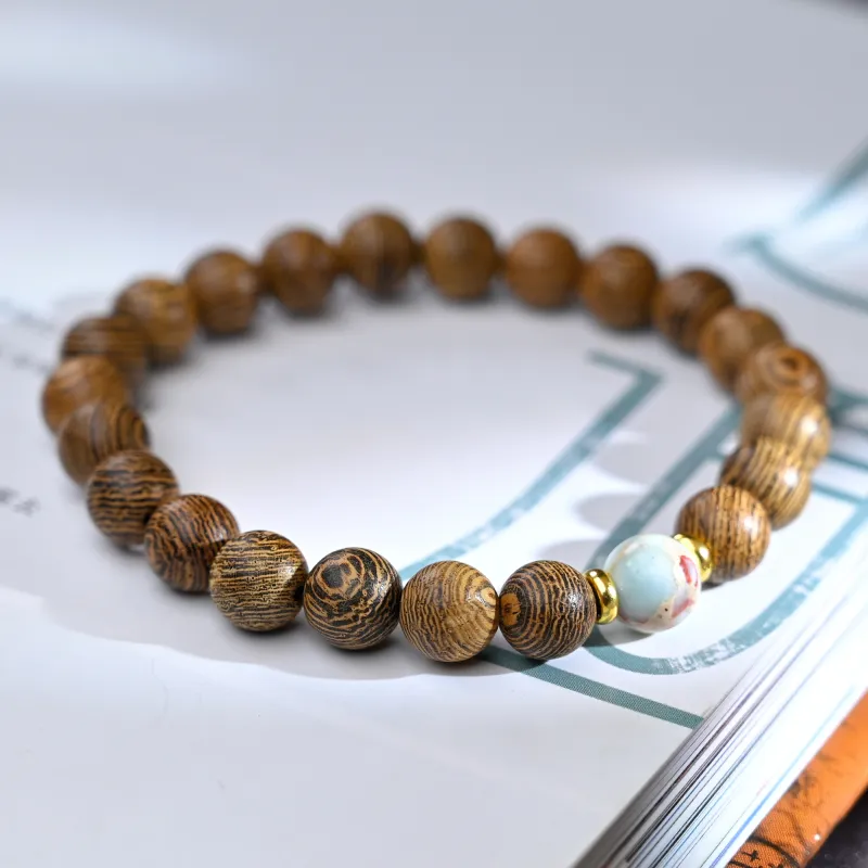 WUDE Redwood Wooden Bracelets Unisex-17