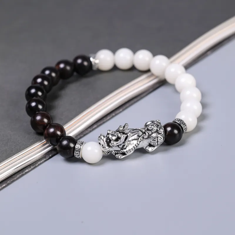 WUDE Ebony Wooden Bracelets Unisex-2