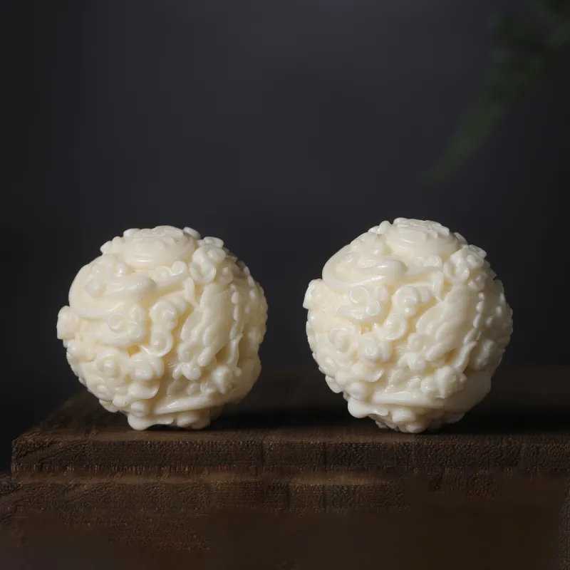 WUDE Ivory Nut Handlebar Piece Unisex-26