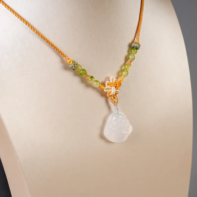 WUDE Jade Necklaces Unisex-5