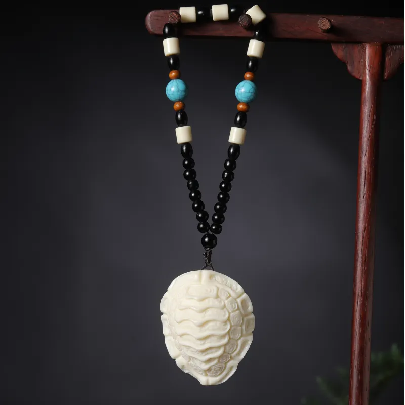 WUDE Ivory Nut Handlebar Piece Unisex-5