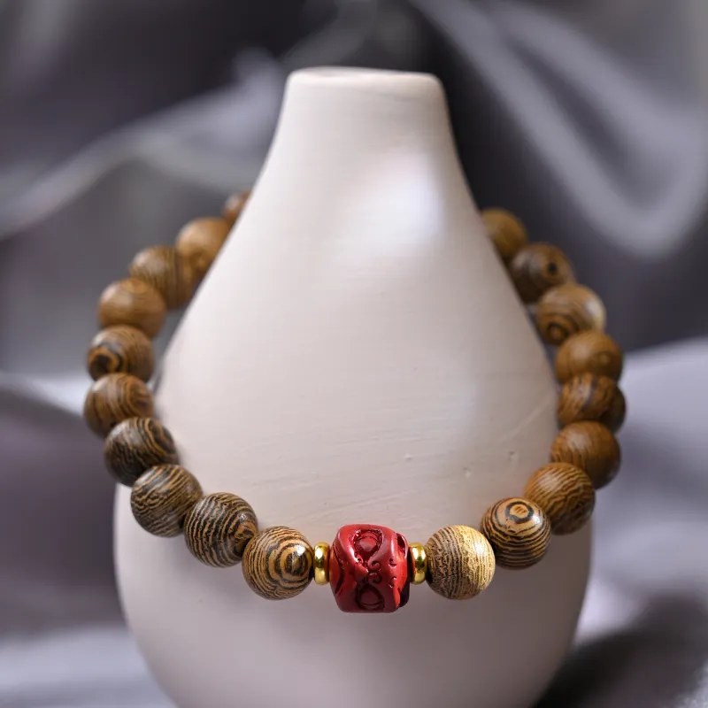 WUDE Redwood Wooden Bracelets Unisex-30