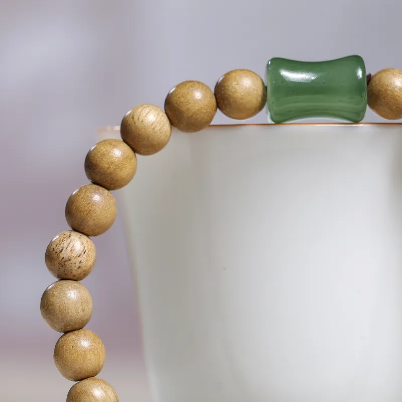 WUDE Milky Agarwood Bracelets Unisex-3