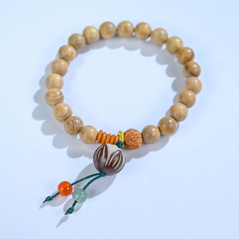 WUDE Milky Agarwood Bracelets Unisex-1