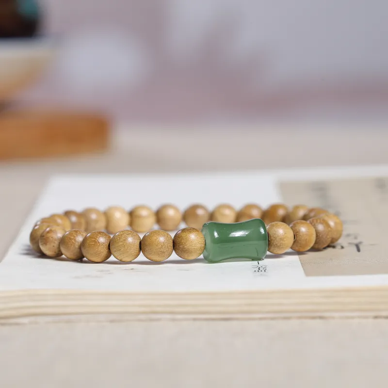 WUDE Milky Agarwood Bracelets Unisex-6