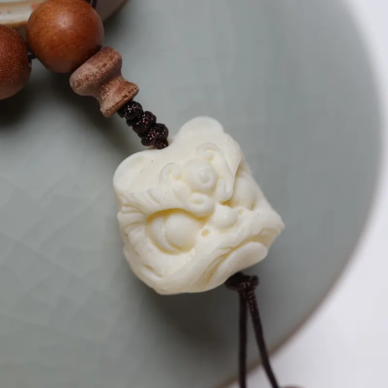 WUDE Barbie Sandalwood Wooden Bracelets Unisex-4