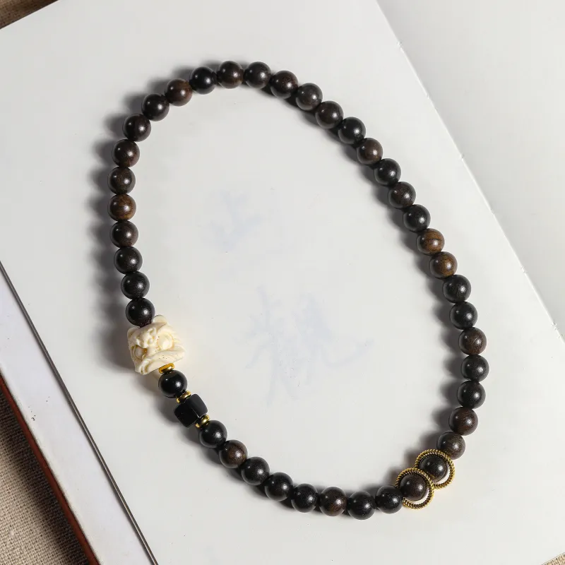 WUDE Ebony Wooden Bracelets Unisex-1