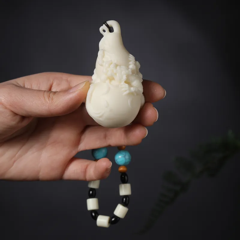 WUDE Ivory Nut Bodhi Class Handheld Item Unisex-4