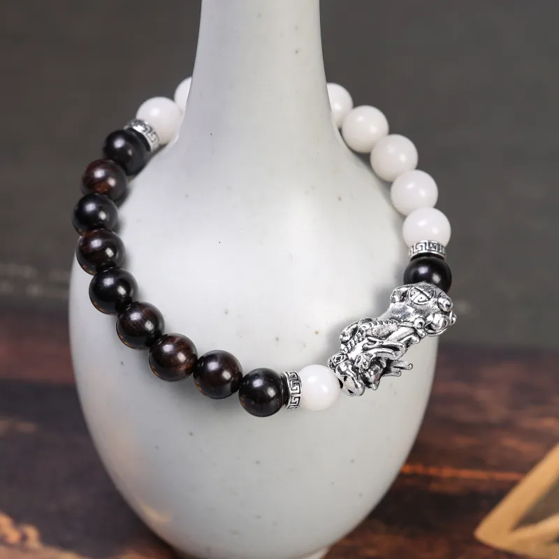 WUDE Ebony Wooden Bracelets Unisex-6