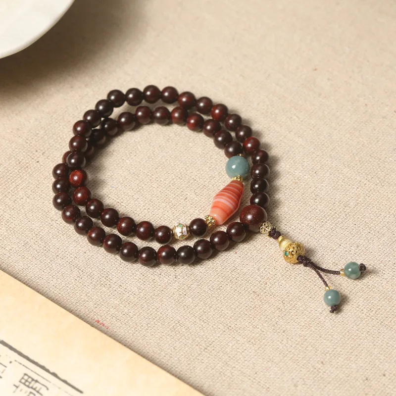 WUDE Rosewood Wooden Bracelets Unisex-4