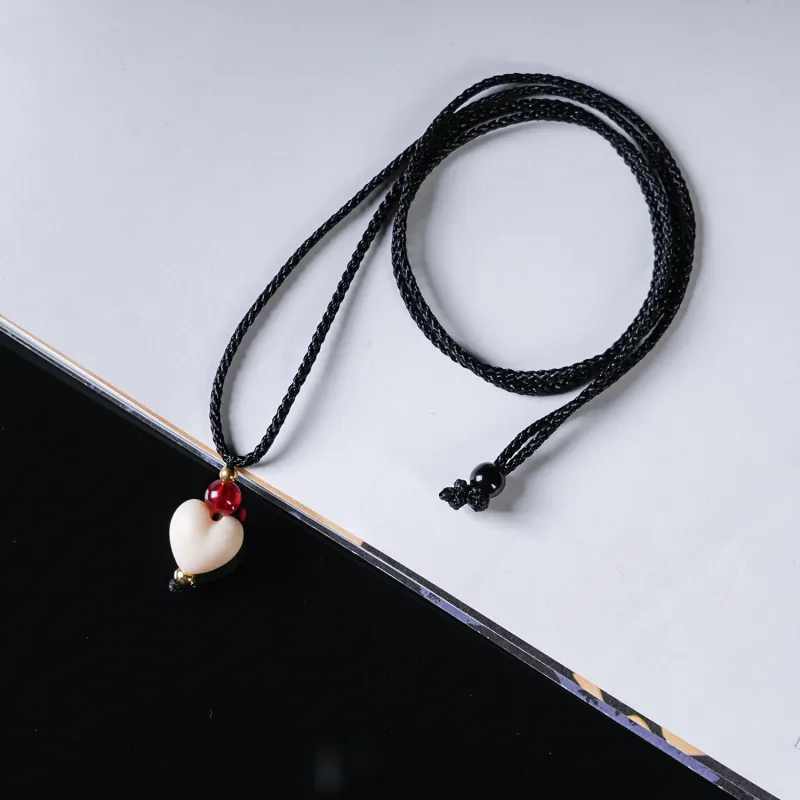 WUDE Ivory Nut Bodhi Necklaces Unisex-3