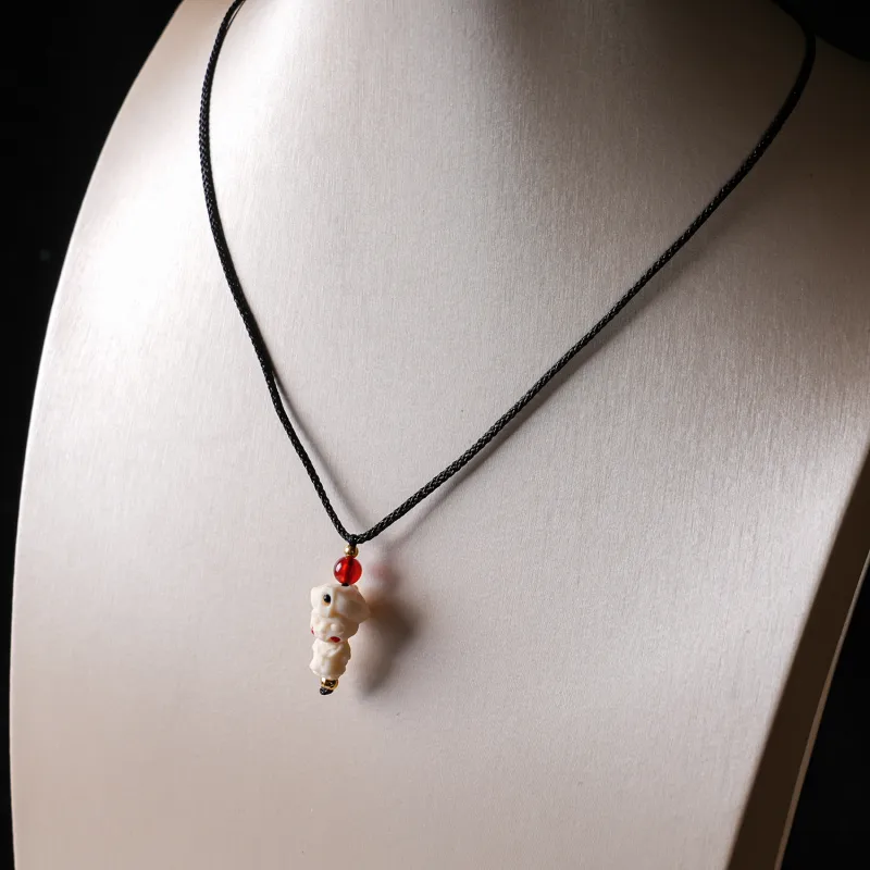 WUDE Ivory Nut Bodhi Necklaces Unisex-1