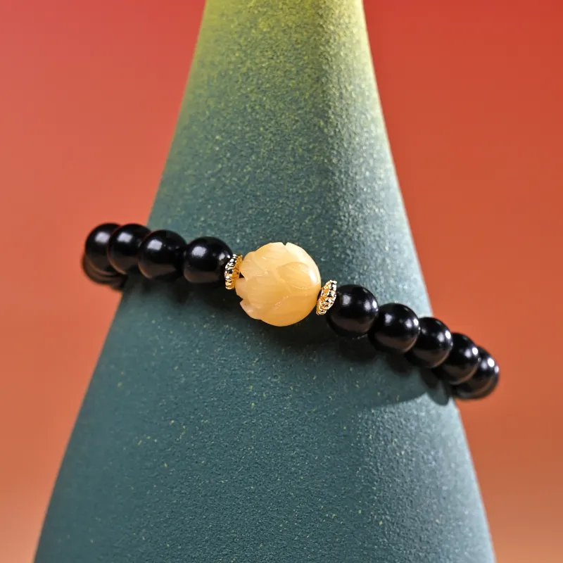 WUDE Ebony Wooden Bracelets Unisex-10