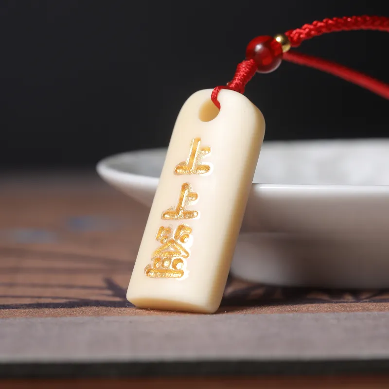 WUDE Ivory Nut Necklaces Unisex-3