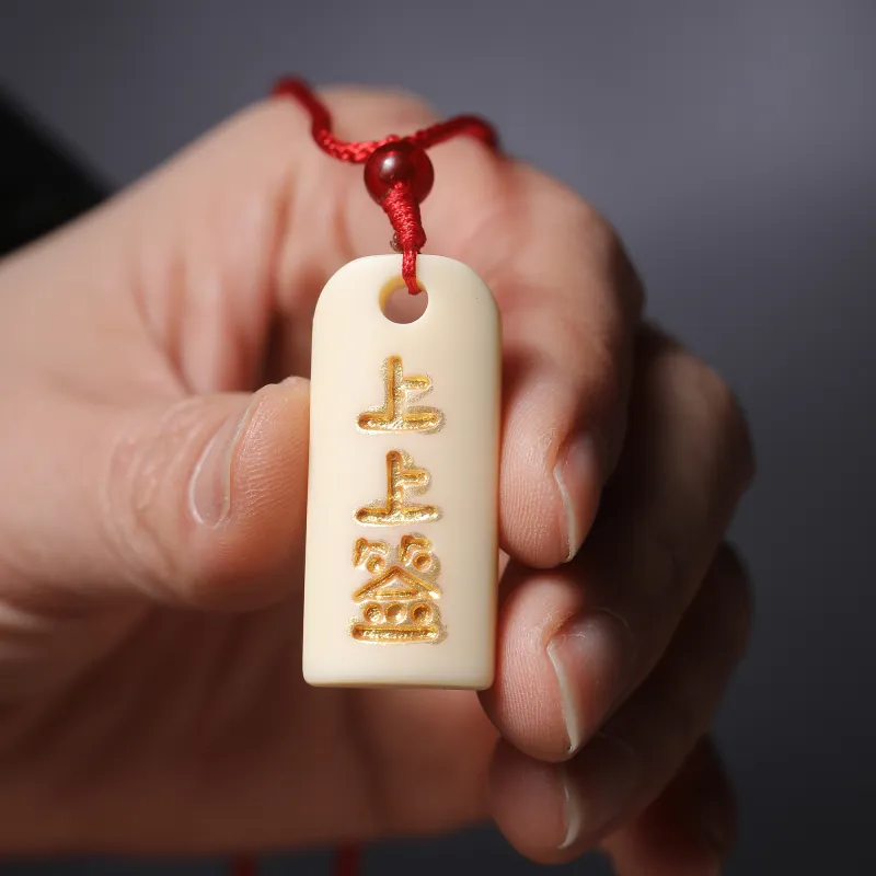 WUDE Ivory Nut Necklaces Unisex-4