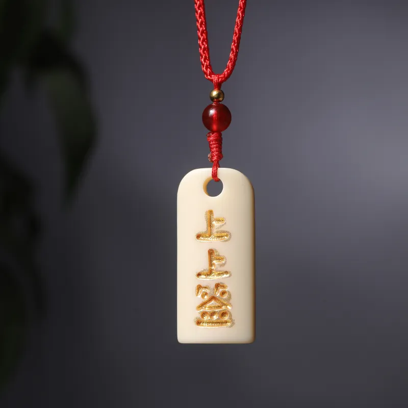WUDE Ivory Nut Necklaces Unisex-5