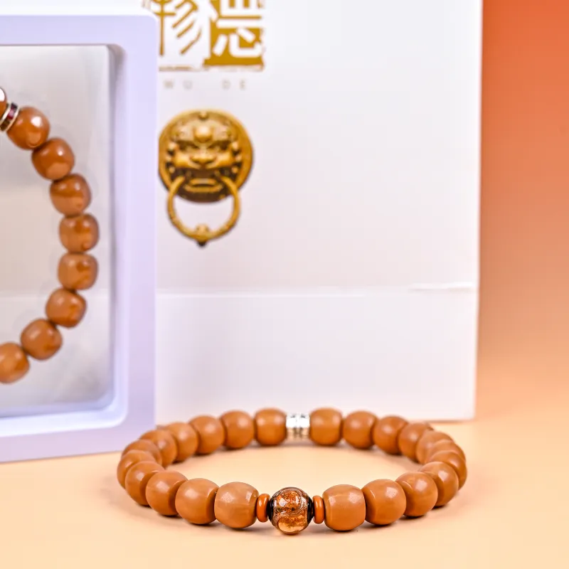 WUDE Monkey Head Walnut Bracelets Unisex-30