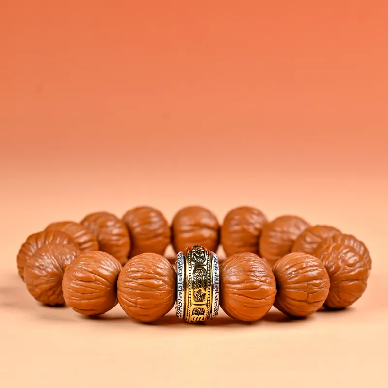 WUDE Monkey Head Walnut Bracelets Unisex-44