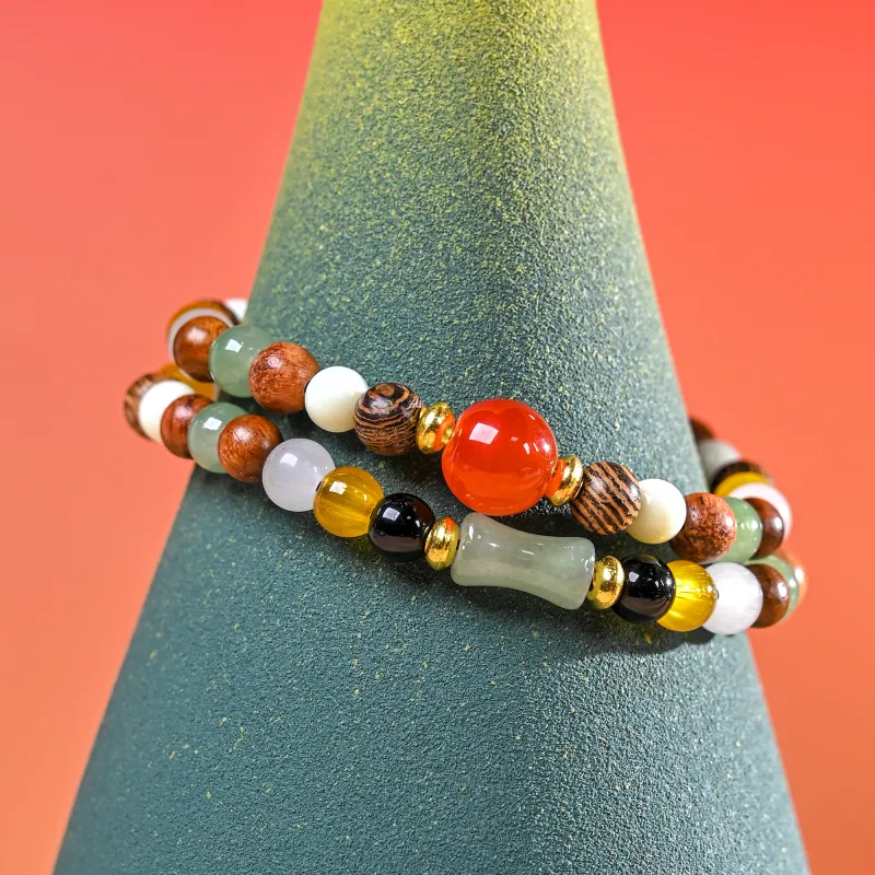 WUDE Sandalwood Bracelets Unisex-8