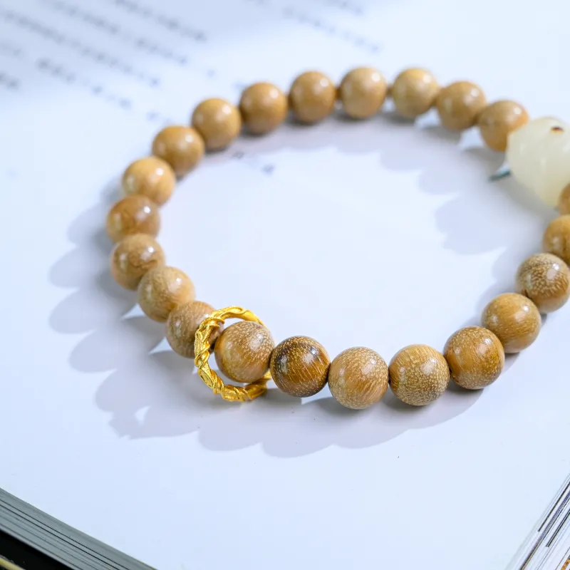 WUDE Milky Agarwood Bracelets Unisex-2