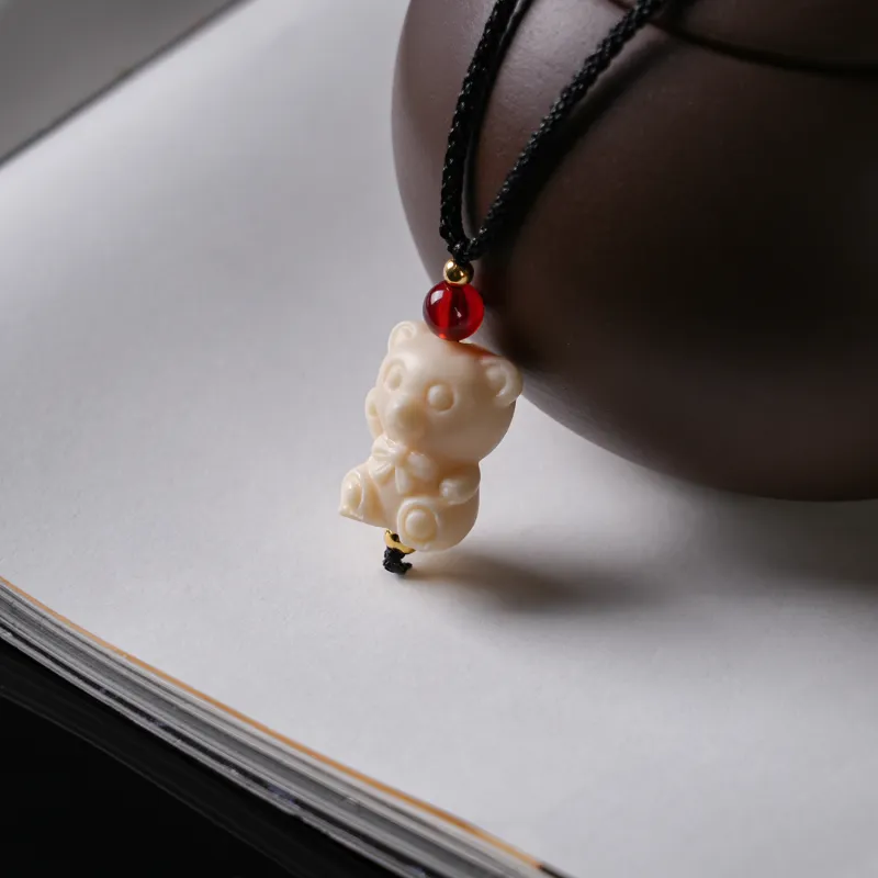 WUDE Ivory Nut Necklaces Unisex-2