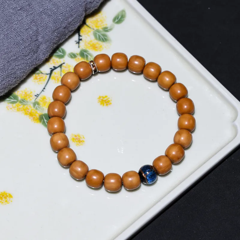 WUDE Monkey Head Walnut Wooden Bracelets Unisex-46