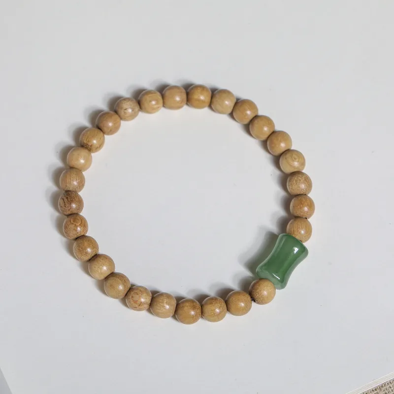 WUDE Milky Agarwood Bracelets Unisex-1