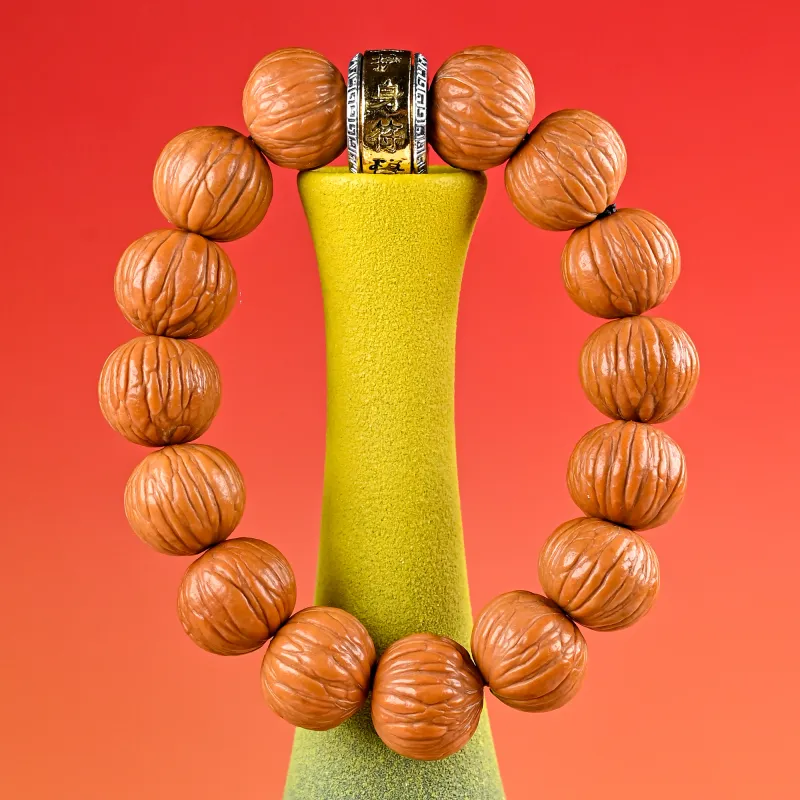 WUDE Monkey Head Walnut Bracelets Unisex-35