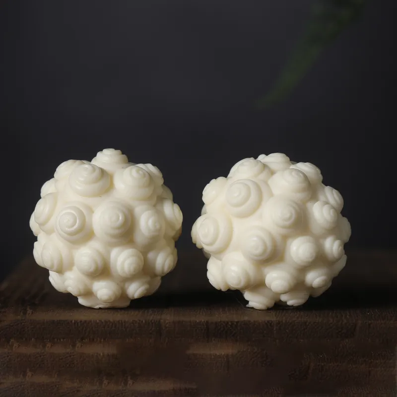 WUDE Ivory Nut Handlebar Piece Unisex-15