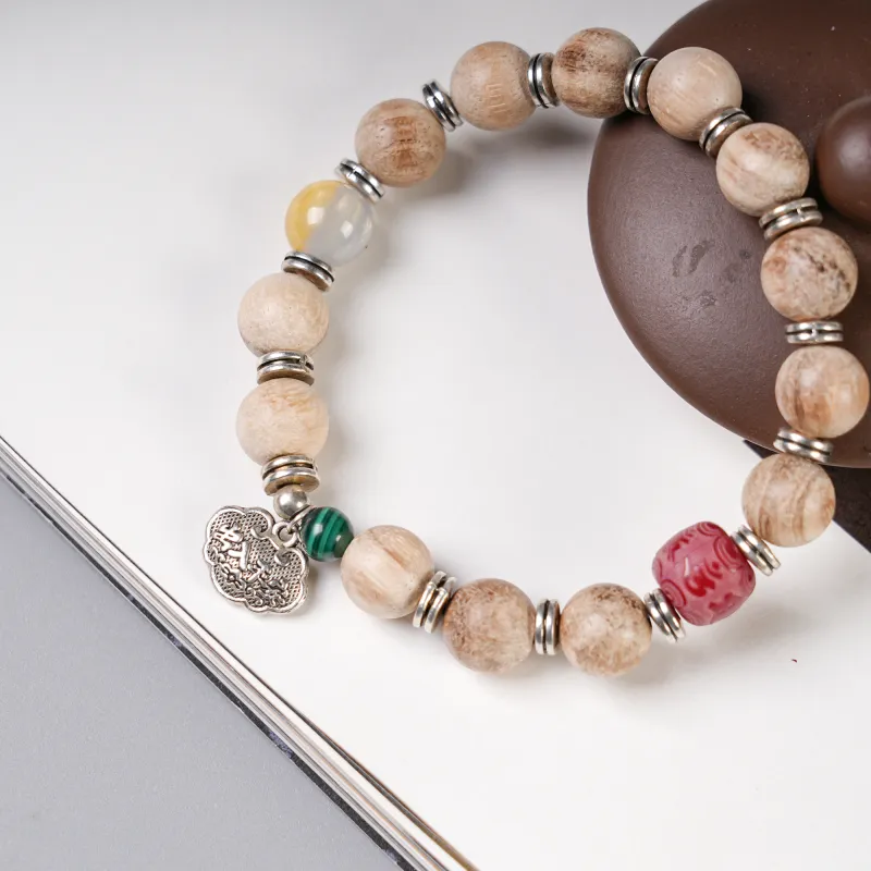 WUDE Milky Agarwood Bracelets Unisex-2