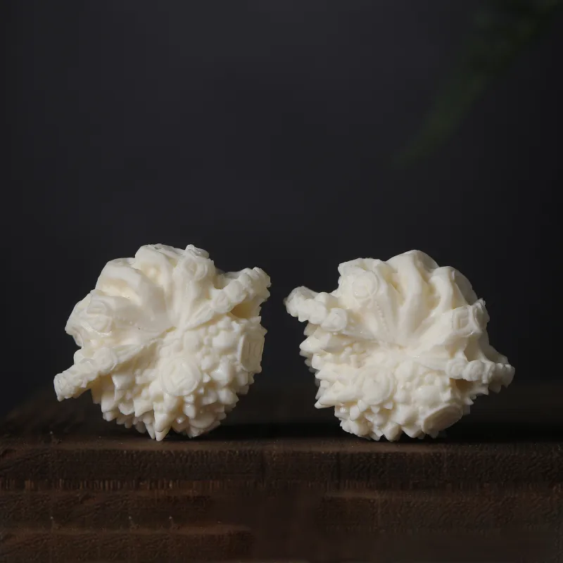 WUDE Ivory Nut Handlebar Piece Unisex-16