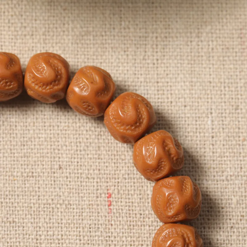WUDE Monkey Head Walnut Bracelets Unisex-2