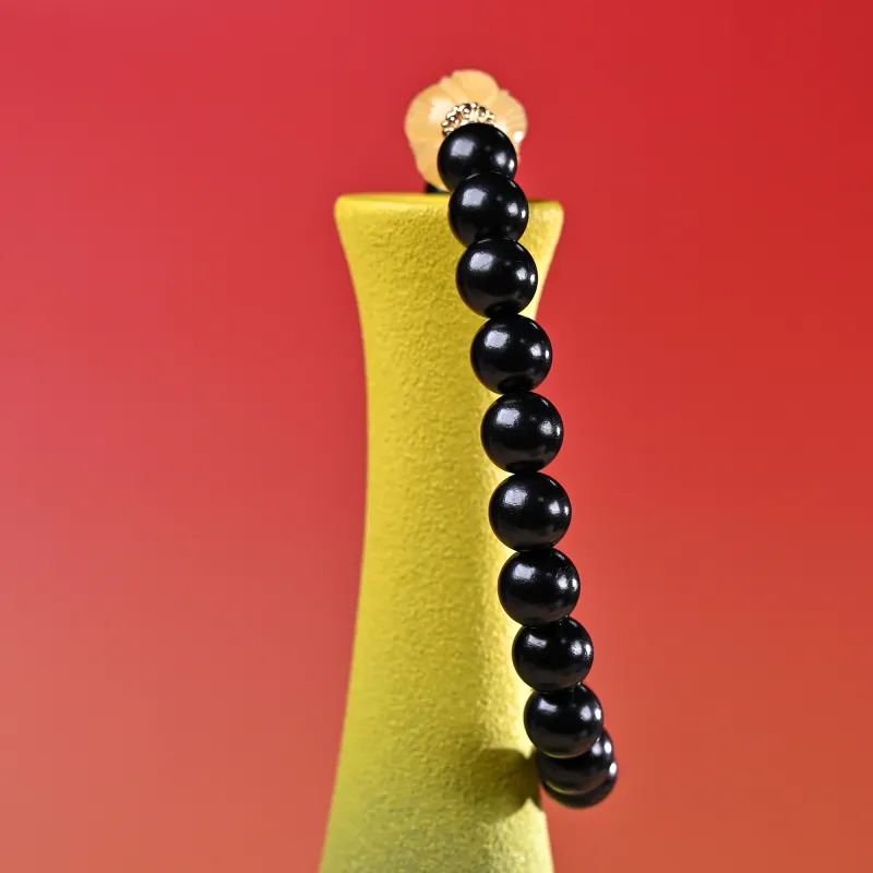 WUDE Ebony Wooden Bracelets Unisex-9