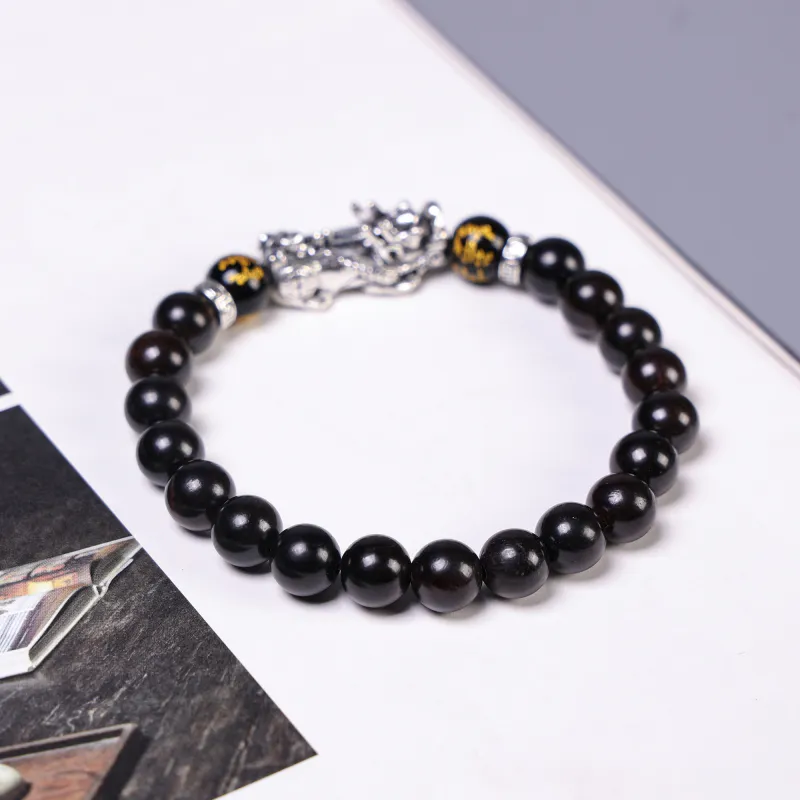 WUDE Ebony Wooden Bracelets Unisex-3