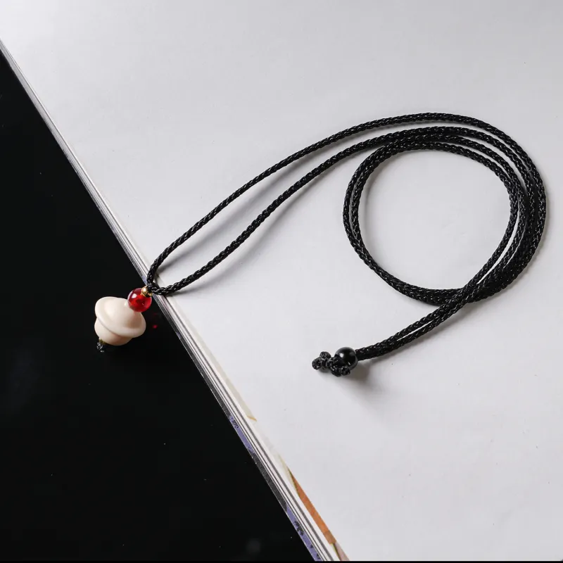 WUDE Ivory Nut Necklaces Unisex-5