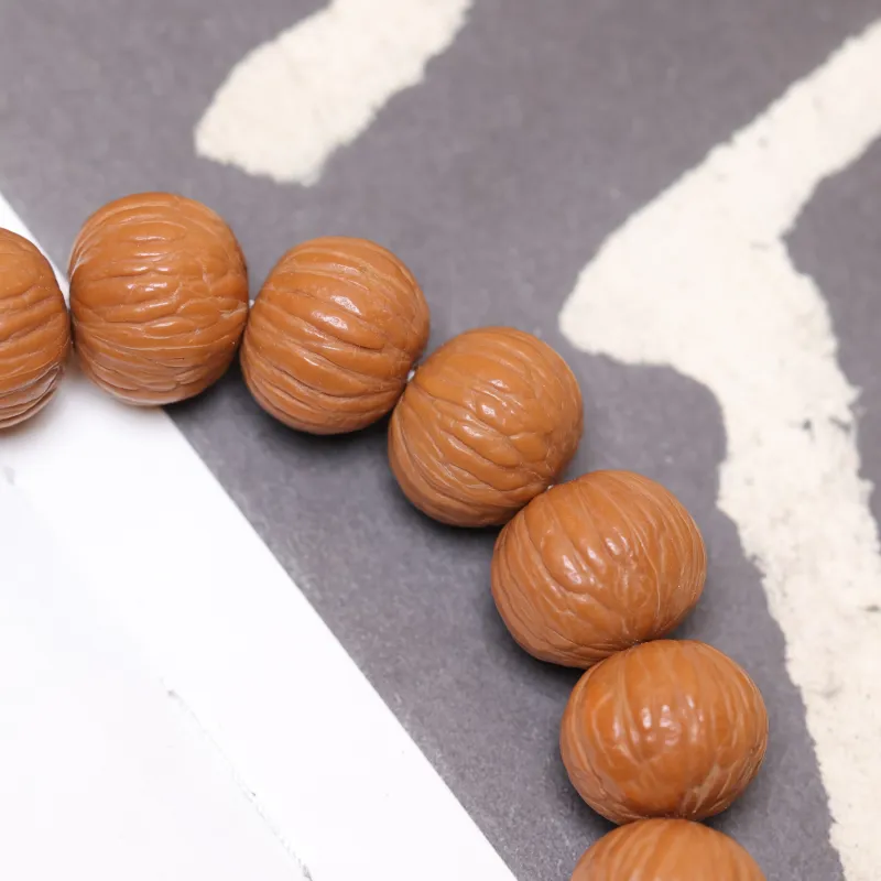 WUDE Monkey Head Walnut Bracelets Unisex-2
