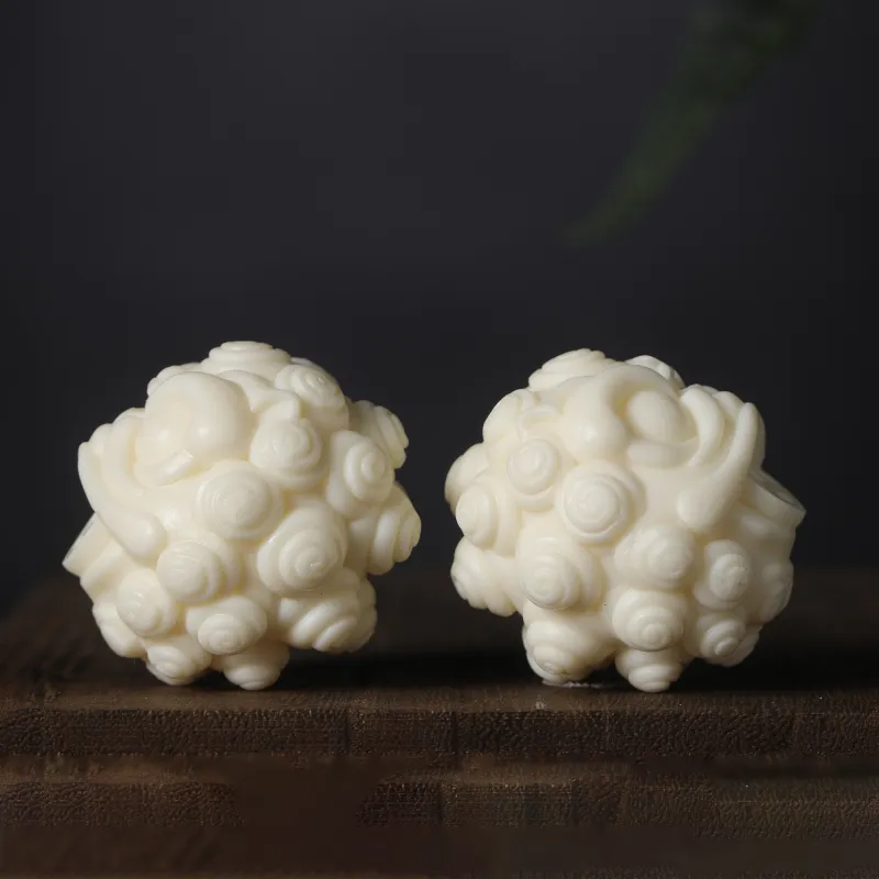 WUDE Ivory Nut Handlebar Piece Unisex-14