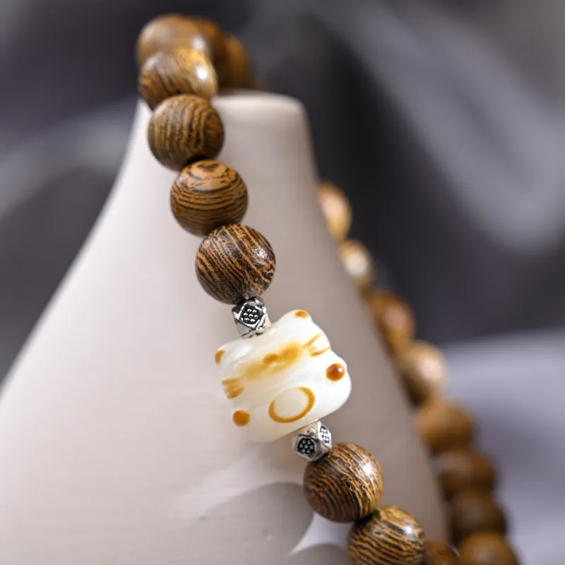 WUDE Redwood Wooden Bracelets Unisex-26