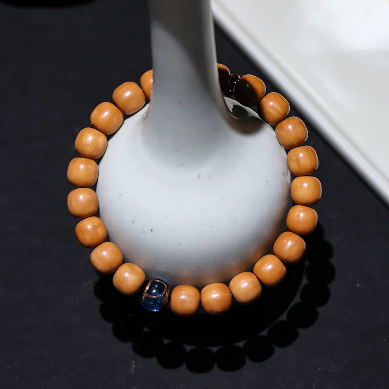 WUDE Monkey Head Walnut Wooden Bracelets Unisex-48