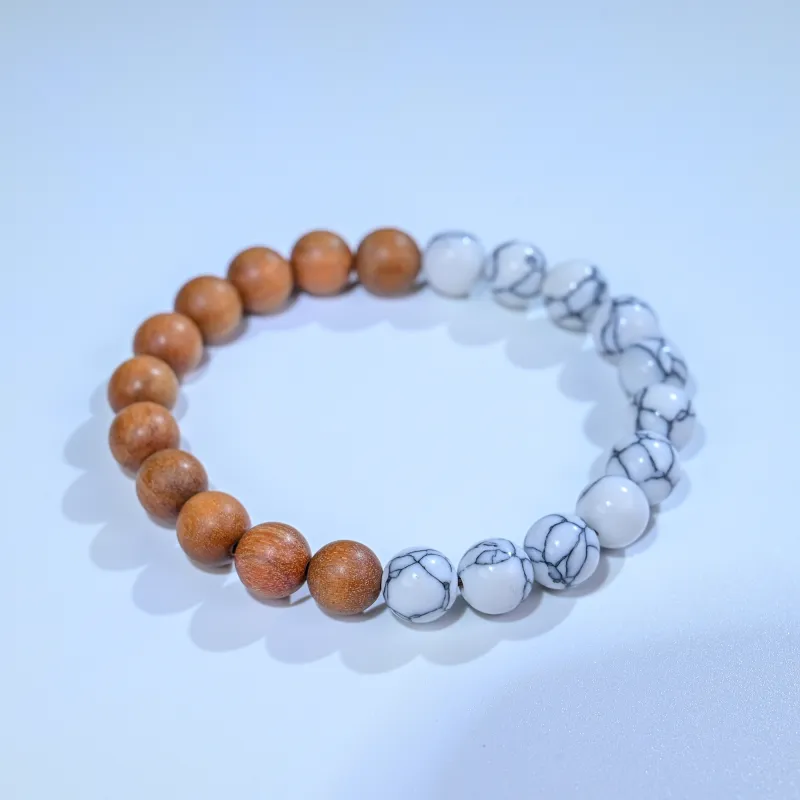 WUDE Barbie Sandalwood Wooden Bracelets Unisex-1
