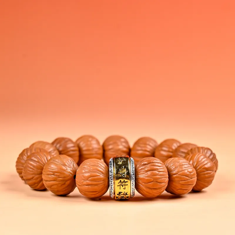 WUDE Monkey Head Walnut Bracelets Unisex-37