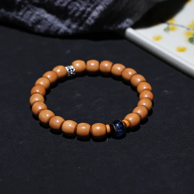 WUDE Monkey Head Walnut Wooden Bracelets Unisex-60